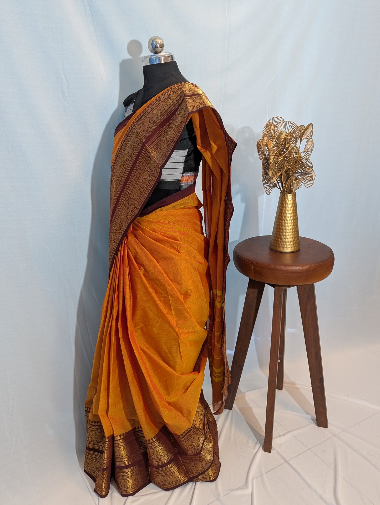 Ti | Chettinad cotton saree