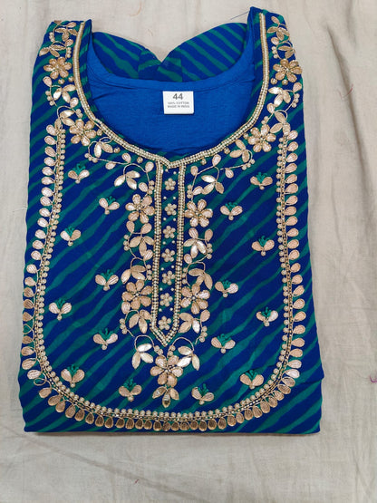 Lisa | Lehriya Gotapatti Kurta