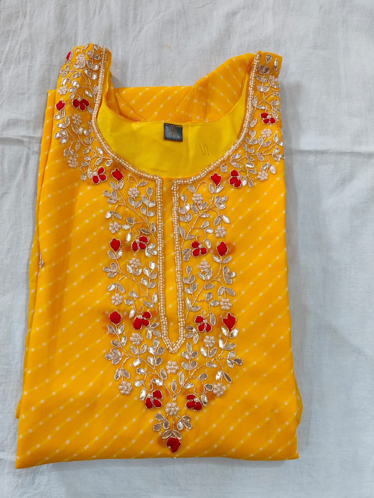 Leha | Lehriya Gotapatti Kurta