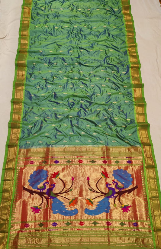 Sagarika | Yeola Fancy Paithani Pure Silk Handloom Saree