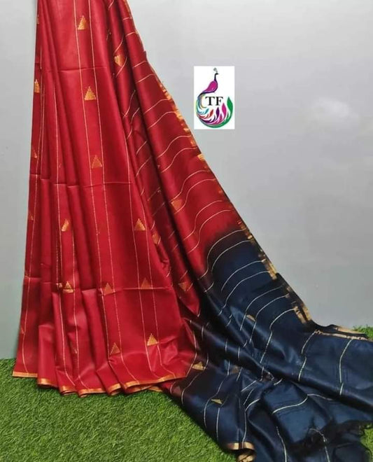 Usha |  Bhagalpur Katan Silk Saree