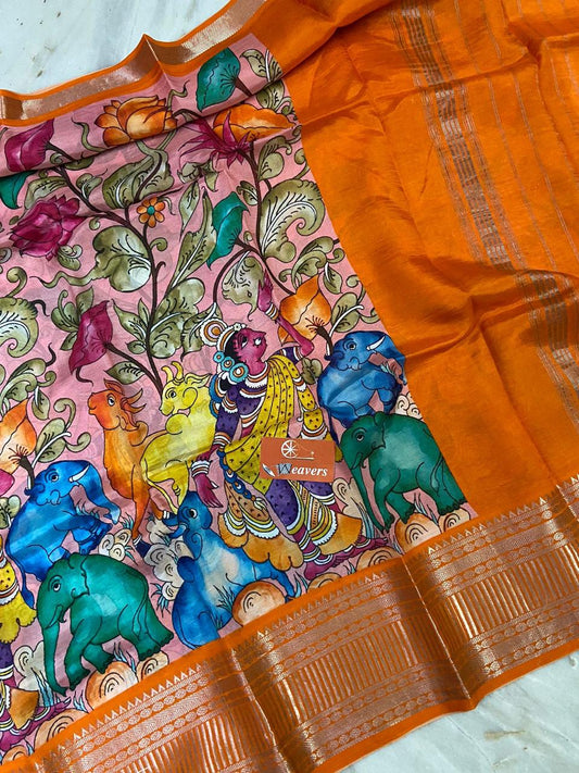 Sonakshi | Pure Handloom Mangalagiri Cottonsilk Saree