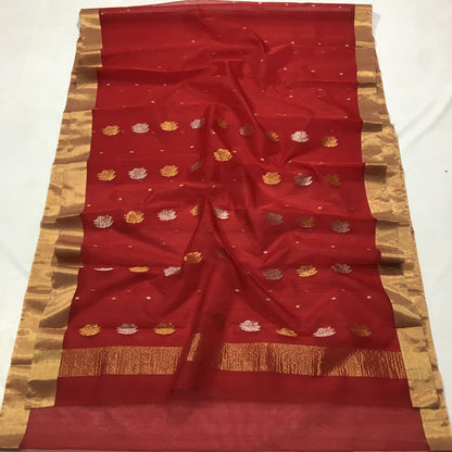 Kainaat | Katan Silk Chanderi Saree