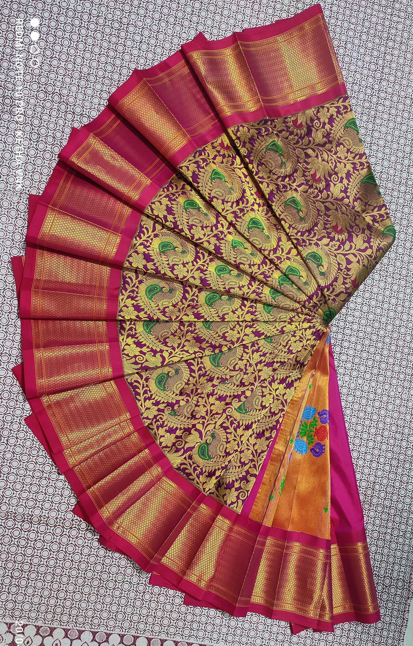 Myra | MAHARANI ALL OVER PAITHANI SILK SAREE