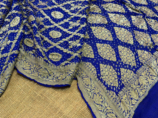 Kashmira | Banarasi Bandhej Saree