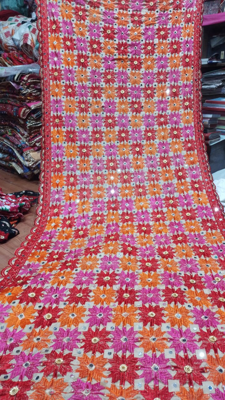 Bina | Phulkari Dupattas Handmade