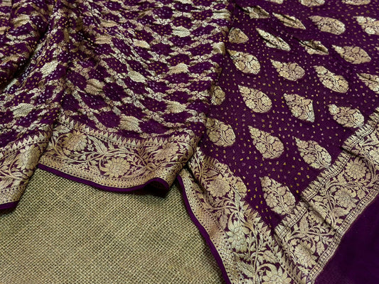 Karthika | Banarasi Bandhej Saree