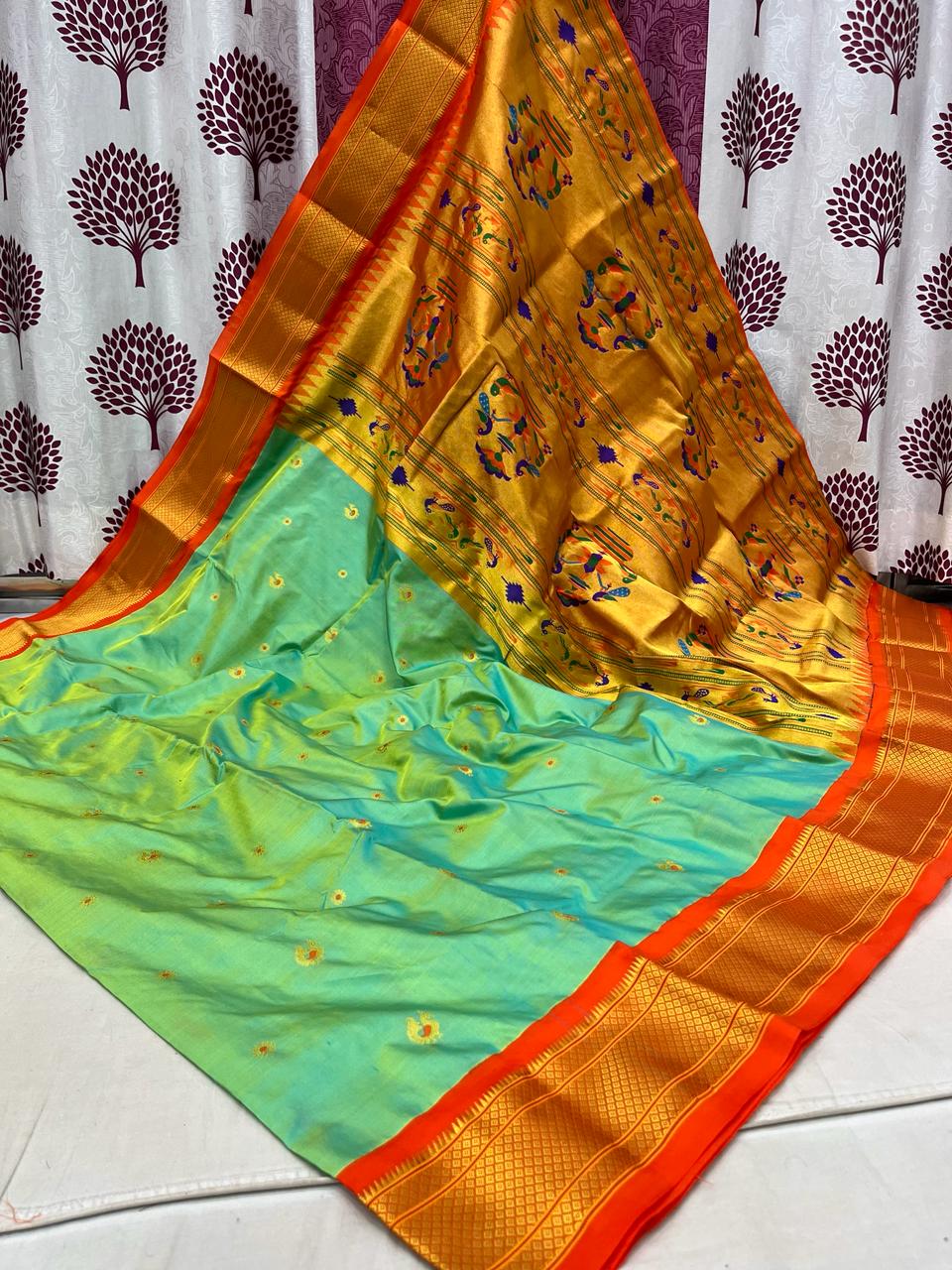 Khushi | Kadiyal Border PAITHANI