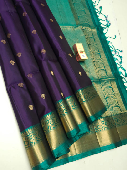 Shruthi | Kanjivaram Handloom Soft Silk Sarees