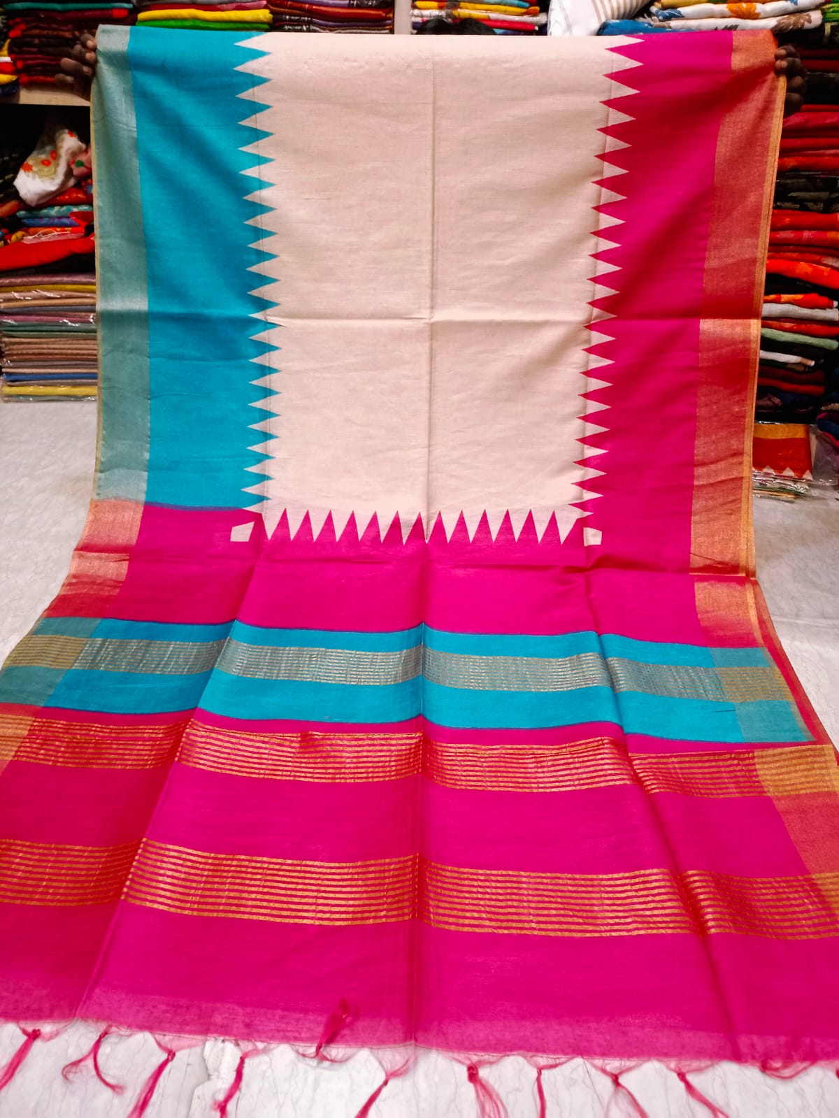 Kamya| JAYSHREE SILK SAREE WITH BEAUTIFUL SCREEN PRINT