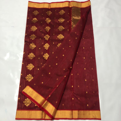 Arunima | Katan silk chanderi saree