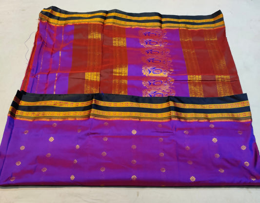 Chavvi | Narayanpeth Saree Semi Soft Silk