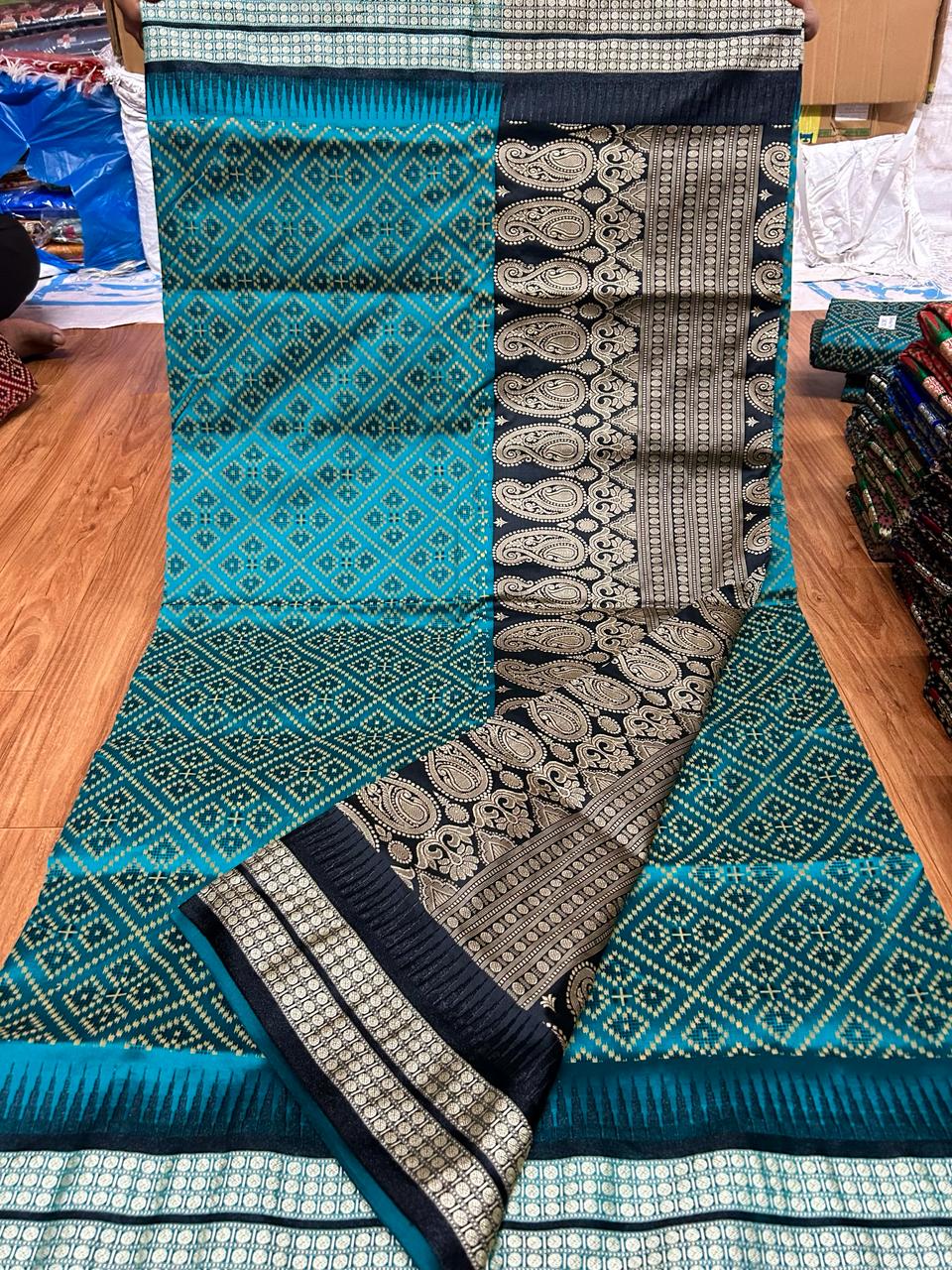 Hemani | Sambalpuri  Papa Silk Sarees