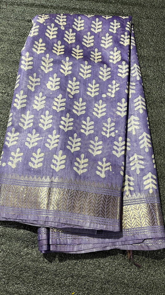 Chaaya | special hand printed batik saree