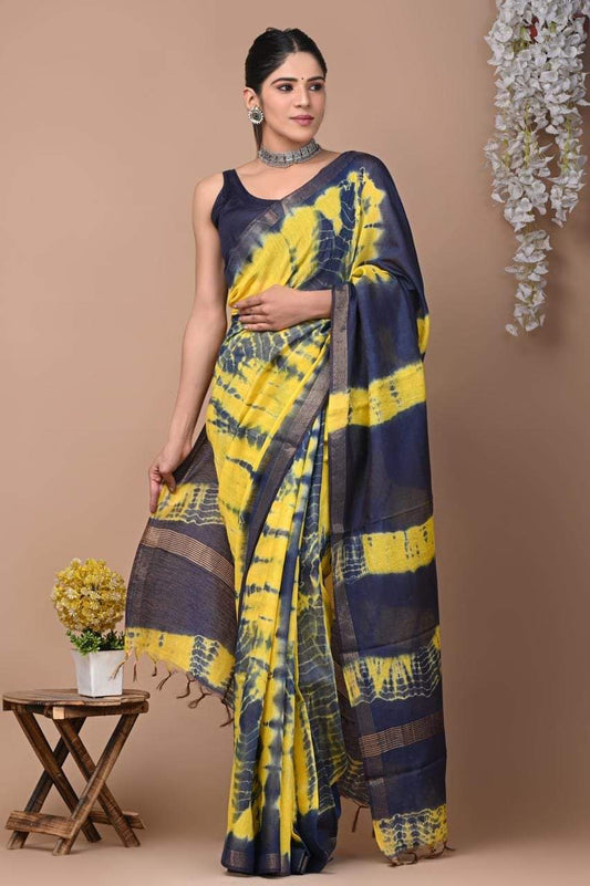 Aarna |  Crafted Bhagalpur silk Saree