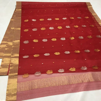 Kainaat | Katan Silk Chanderi Saree