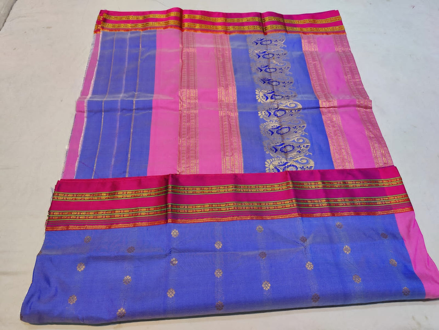 Dipta | Narayanpeth Saree Semi Soft Silk