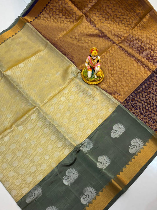 Hemangini | MANGALAGIRI TISSUE ALLOVER SAREES