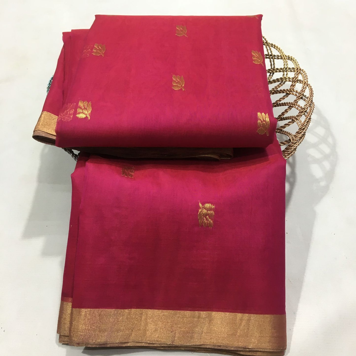 Kajjanbai | Katan Silk Chanderi Saree