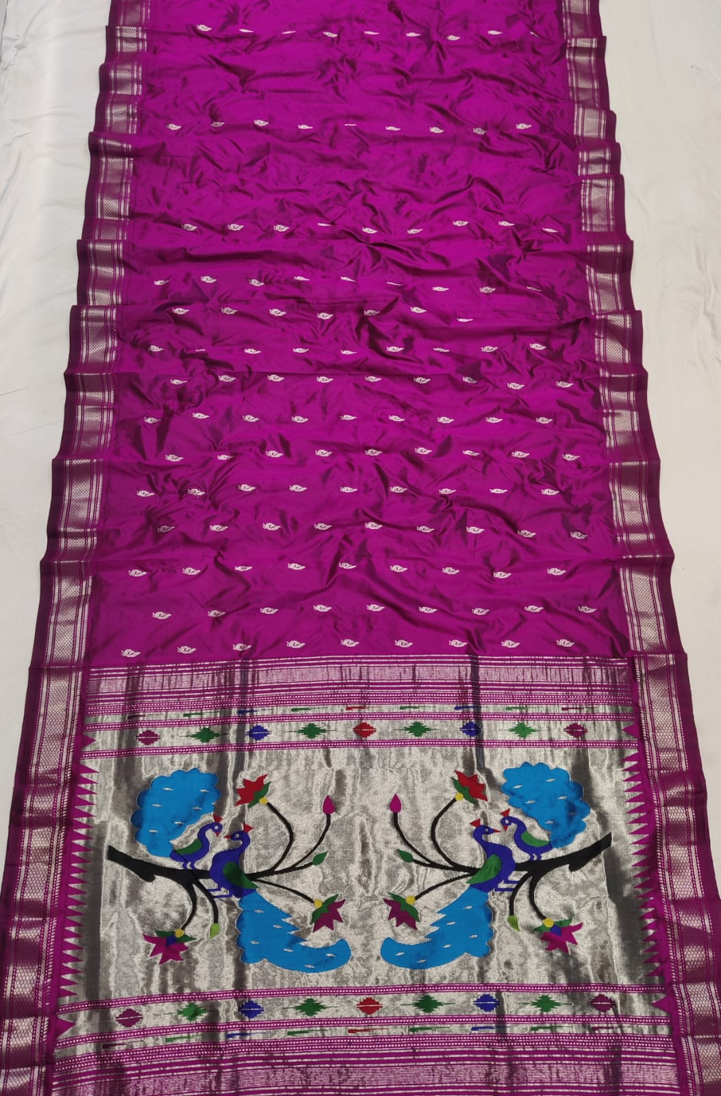 Eesha | FANCY PALLU PAITHANI SAREE