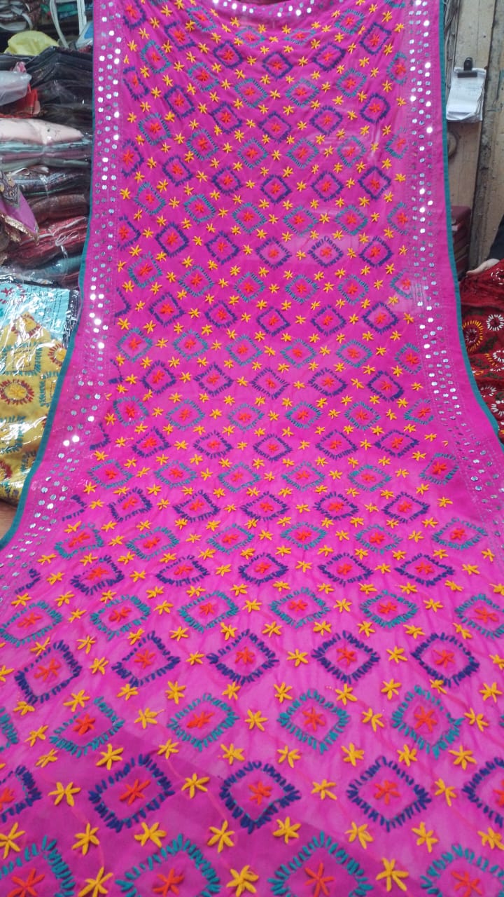 Darikai | Phulkari Dupattas Handmade