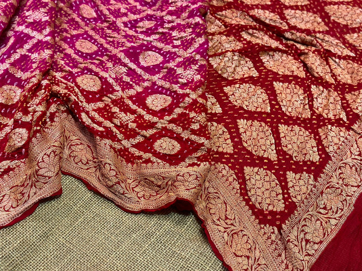 Kimi | Banarasi Bandhej Saree