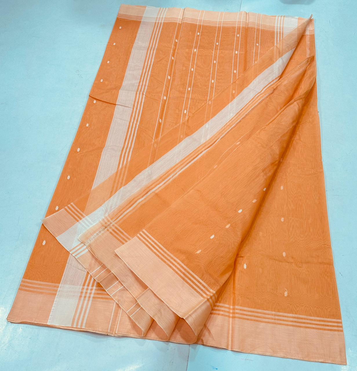 Geetika | Chanderi cotton | orange