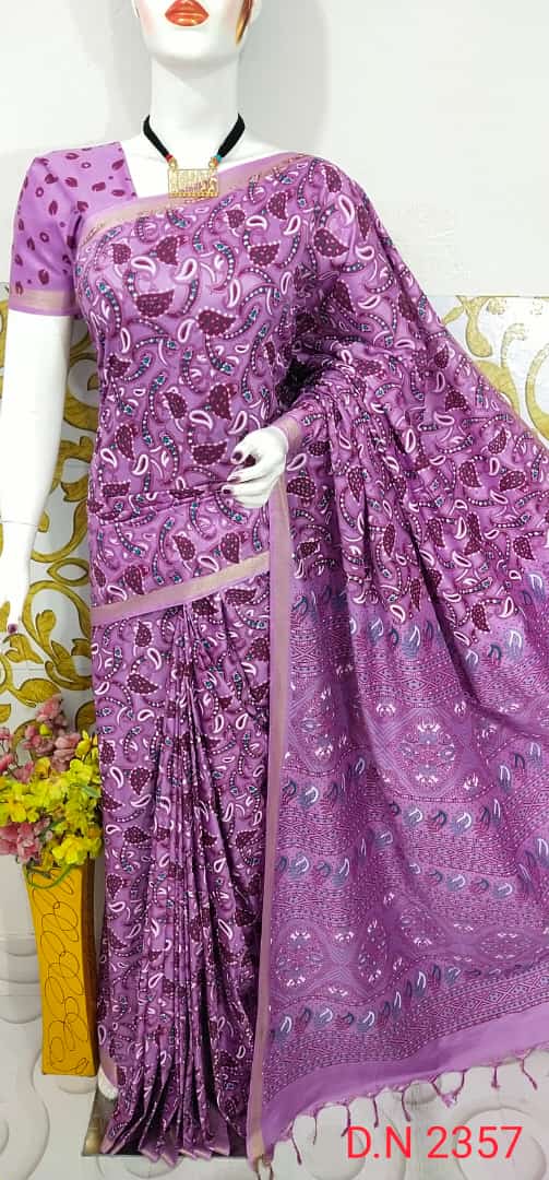 Vrishti | SCREEN PRINT SAREE