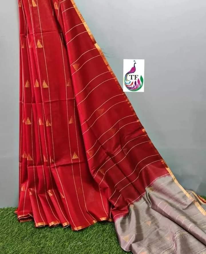 Uditi |  Bhagalpur Katan Silk Saree