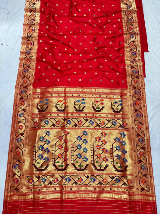 Mumtaz |  Shaded asawali Silk saree