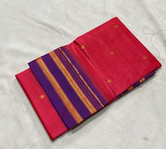 Bhanumati | Narayanpeth Mix Silk Saree