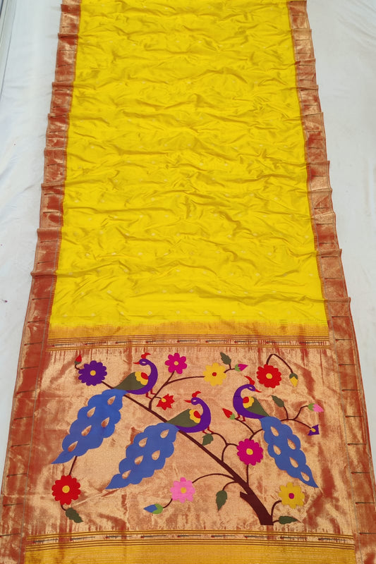 Udyati | SINGLE MUNIYA BROCADE PAITHANI SAREE