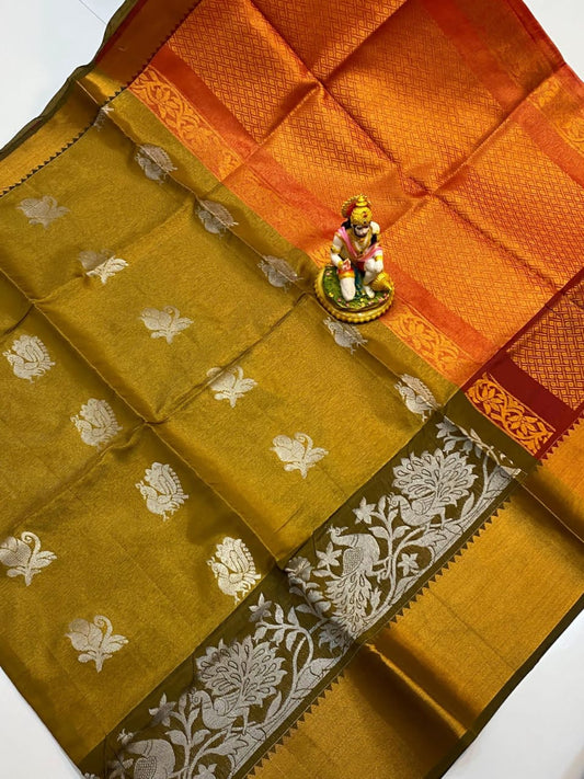 Isha | MANGALAGIRI TISSUE ALLOVER SAREES