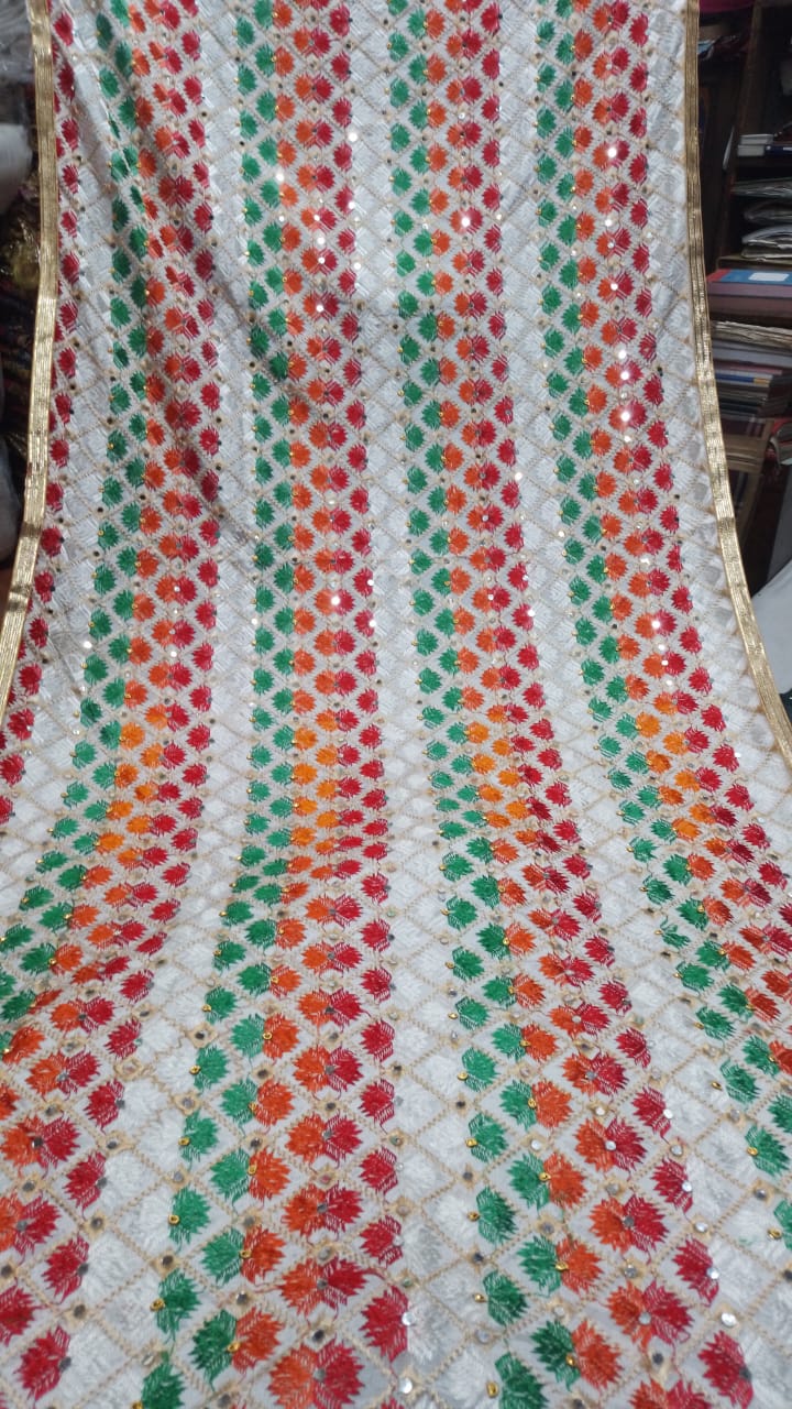 Chaman | Phulkari Dupattas Handmade