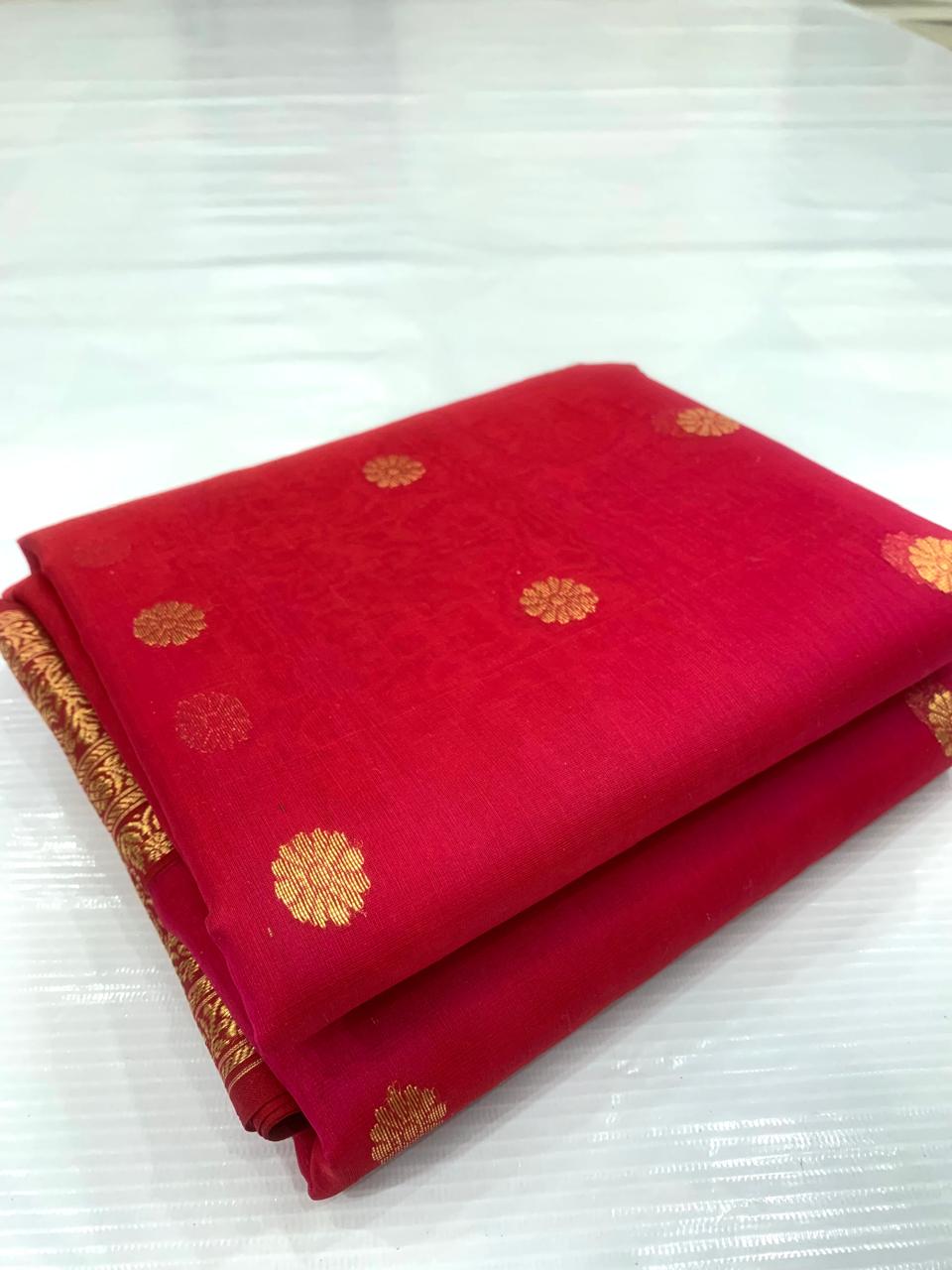 Jayabharathi | Katan Silk Chanderi Saree