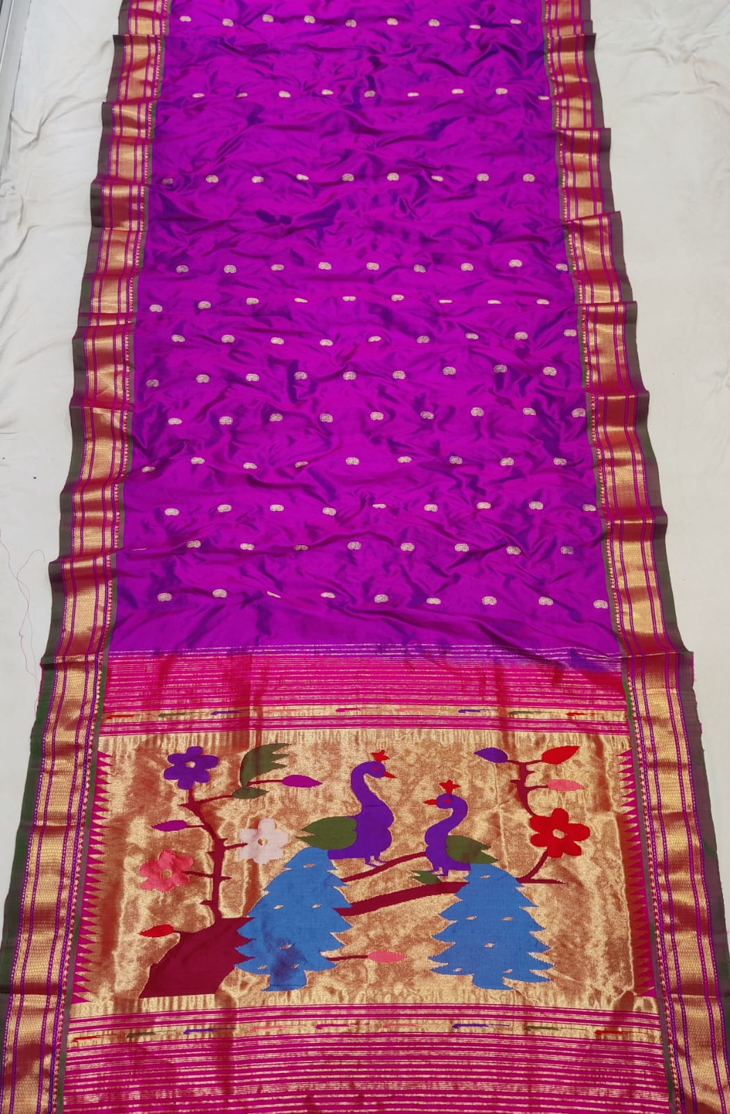 Damini | FANCY PALLU PAITHANI SAREE