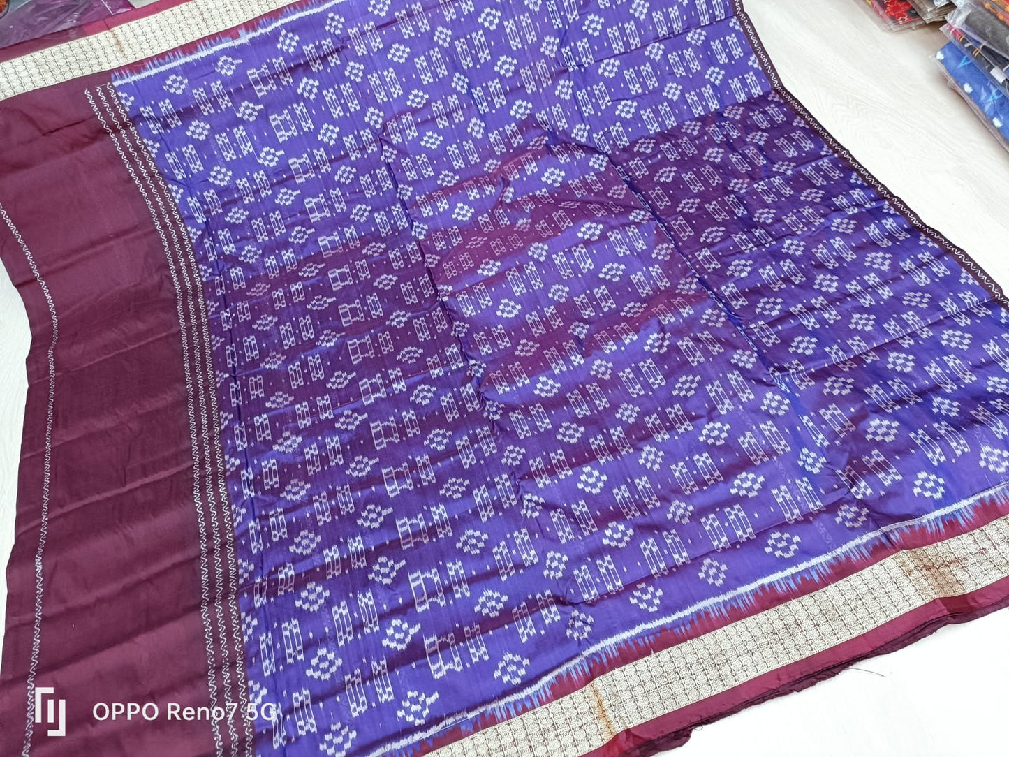 Meghana | Sambalpuri Print On Kochi Silk