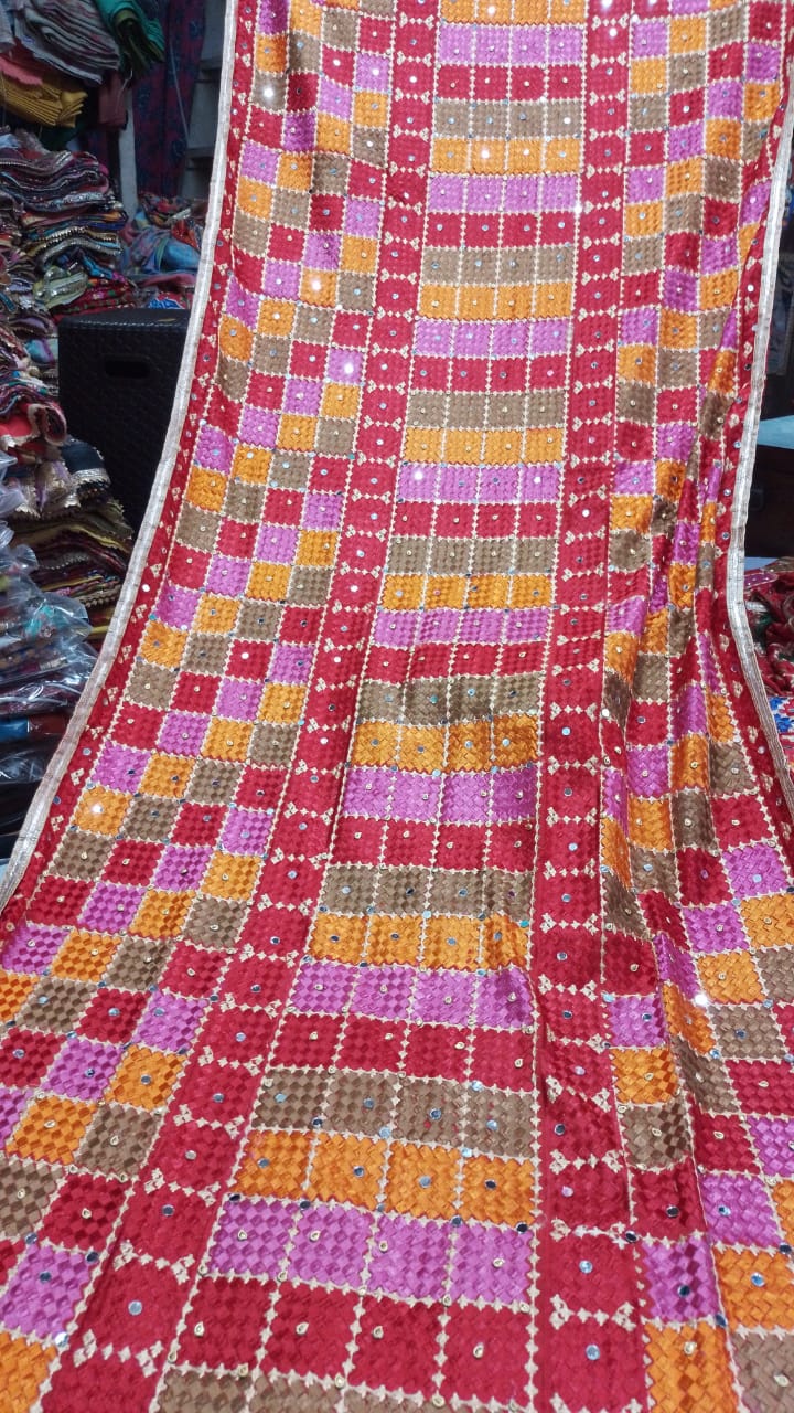 Dhriti | Phulkari Dupattas Handmade