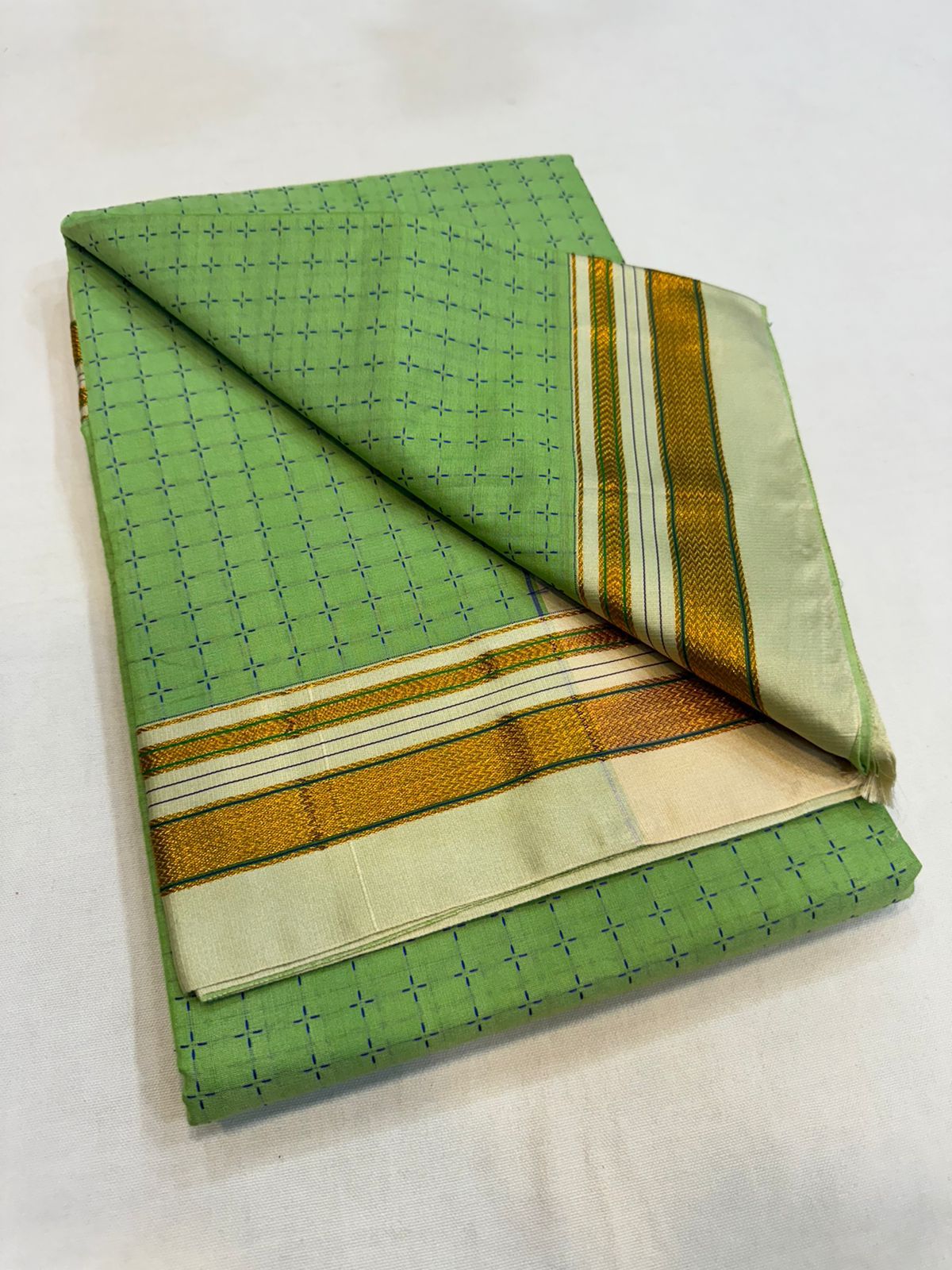 Pavani | Chukki Star Ilkal and Art silk With Cotton Saree