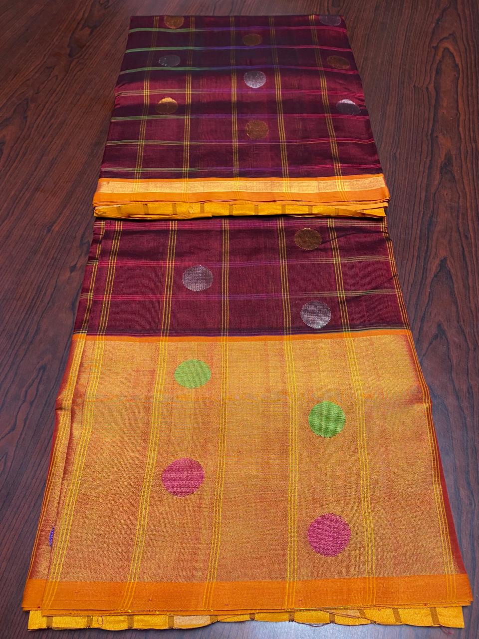 Anya | PURE VENKATAGIRI HANDLOOM COTTON BY PATTU SAREE