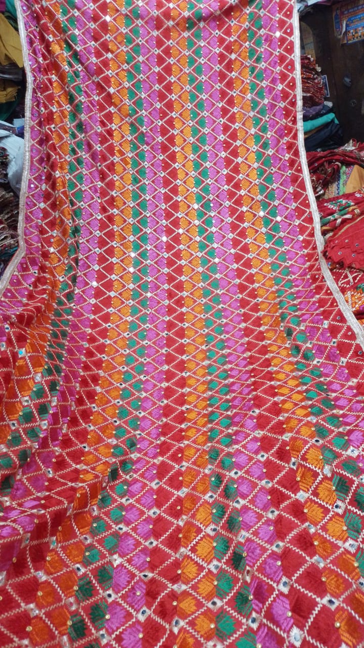 Arya | Phulkari Dupattas Handmade