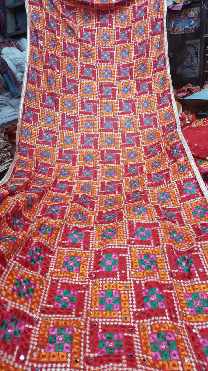 Anvi | Phulkari Dupattas Handmade