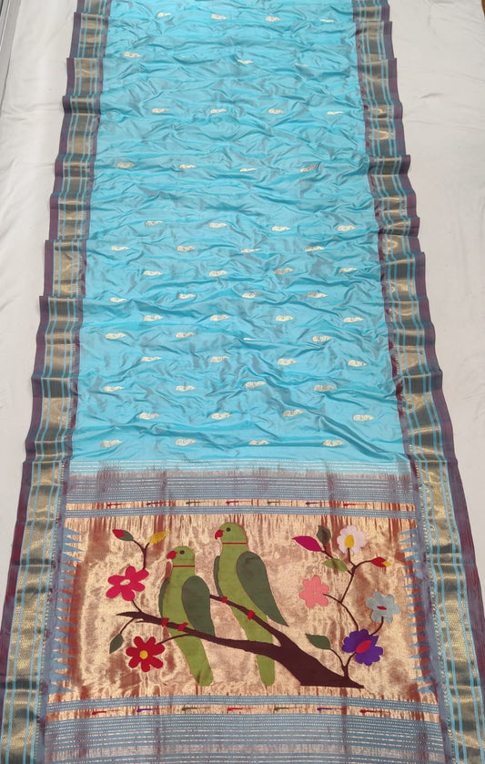 Ratan | Yeola Fancy Paithani Pure Silk Handloom Saree