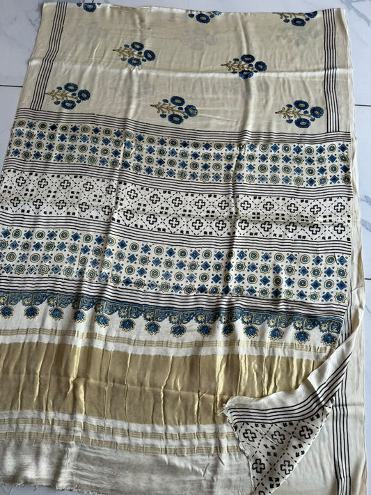 New Arrival Premium Modal Silk 2pc Suit
Top – Modal Silk (2.50 mtr)
Dupatta – Modal Silk (2.50 mtr)
Vanaspati Ajrakh
Kutch Ajrakh Elegant look | Premium Quality | Festive & Party Wear
