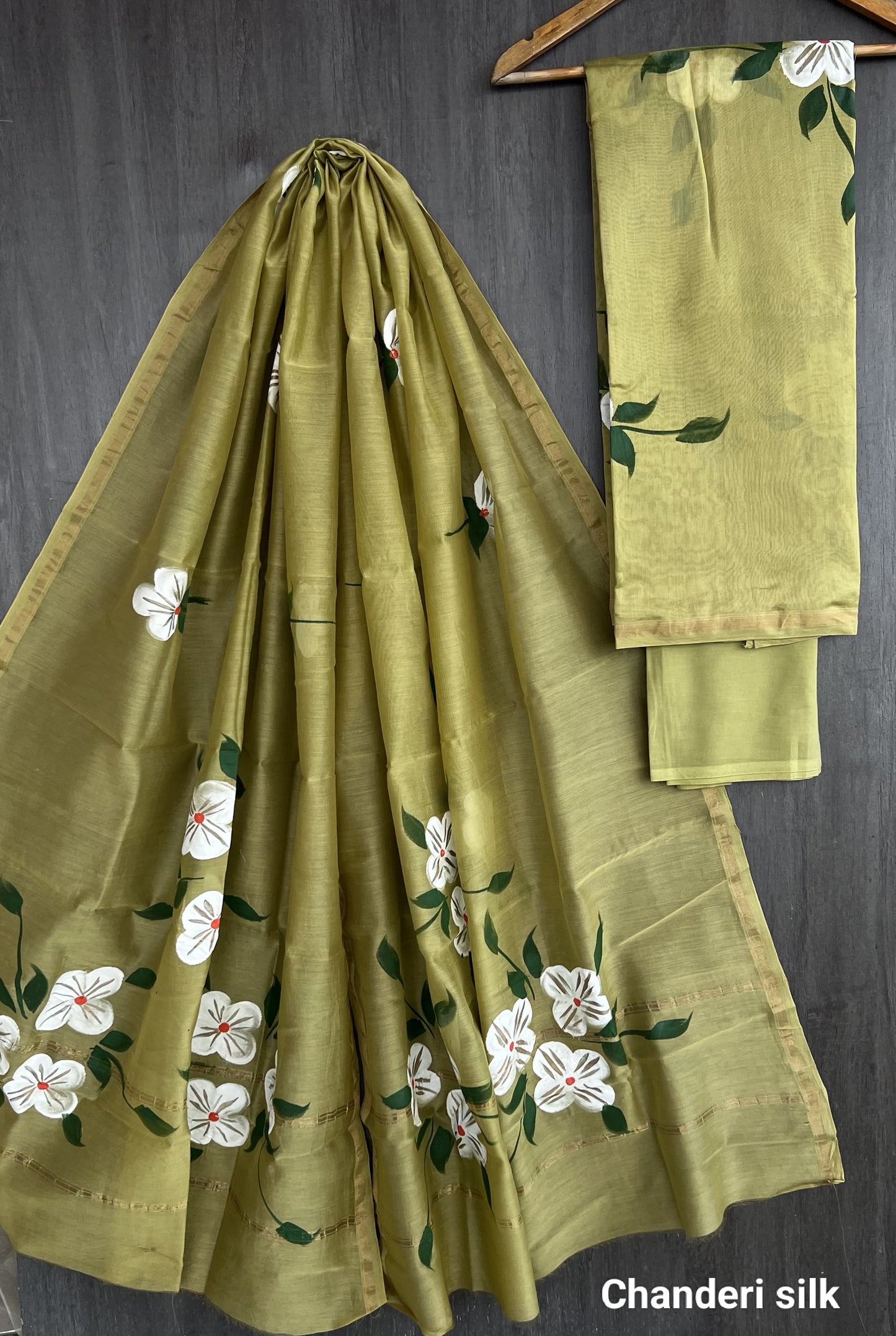 Sait | hand block printed chanderi sarees