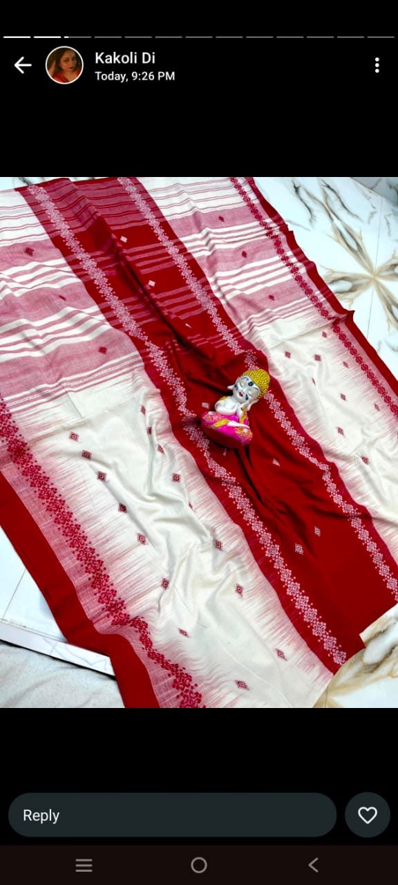 Daminikumari | Dhonekhali Cotton Saree