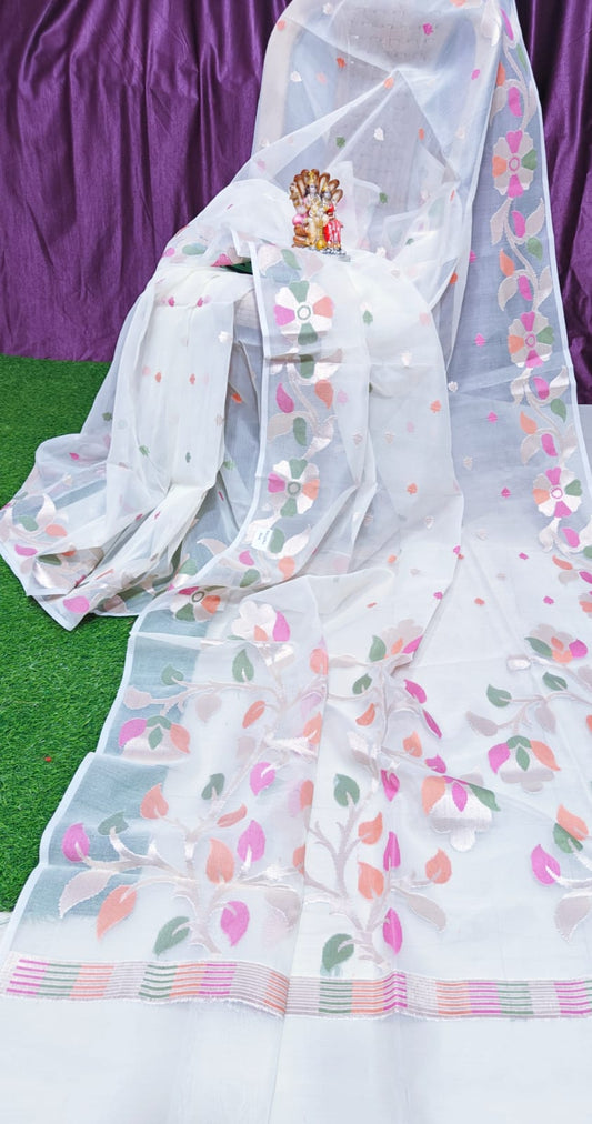 Kriya-silk-muslin-jamdani | Silk Muslin Jamdani