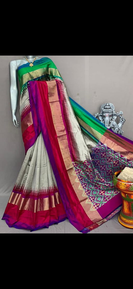 Idhitri | Pochampally Ikkat silk saree