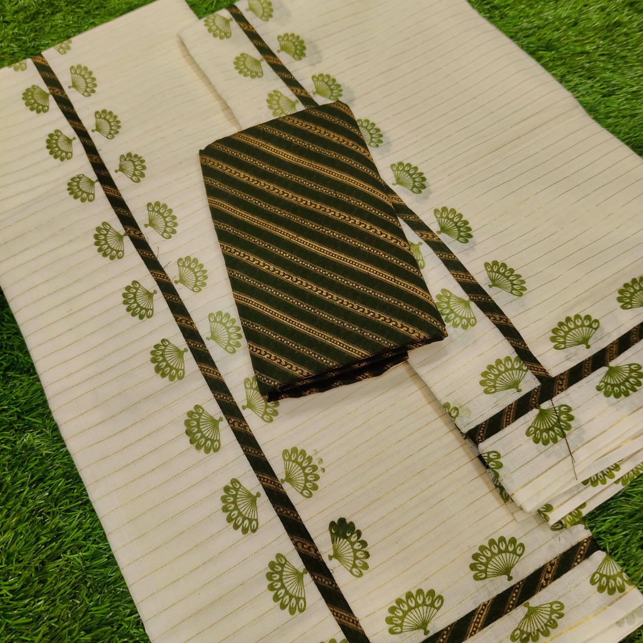 Pure cotton kasavu