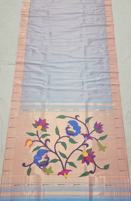 Sintora | Single Muniya Paithani Silk Saree